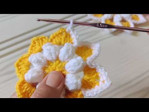 Crochet Flower Pattern for Beginners | Easy Step by Step Tutorial