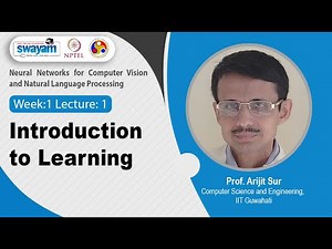 Lec-1: Introduction to Learning