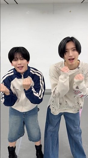 【#道枝駿佑 & #長尾謙杜】 #スキスギ❤️‍🩹🌿 🩷道長ペアダンス💛 2/18発売 10th Single「HARD WORK」🥡❤️‍🔥 #なにわ男子_HARDWORK