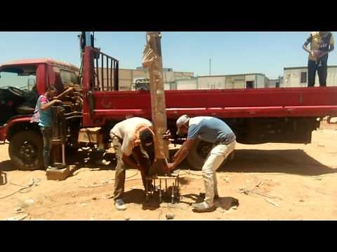 Installing a 6m pole hight for CCTV Camera 4