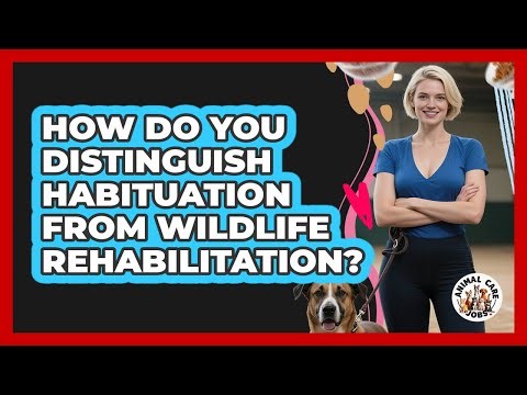 How Do You Distinguish Habituation From Wildlife Rehabilitation? - Animal Care Jobs