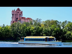 Disney World Boat Ride to EPCOT from Disney’s Hollywood Studios in 4K | Walt Disney World April 2022
