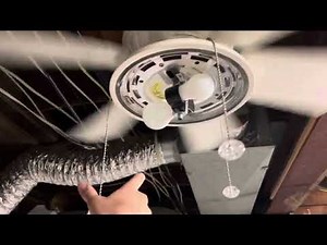 12 Ceiling Fans in the basement on all speeds