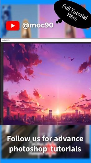 Anime Style Effect in photoshop cc 2023 Photoshop Tutorial Adobe Photoshop tutorial 2023