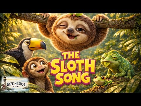 The Sloth Song 🦥 | Slow & Silly Kids Song