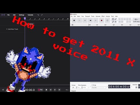How to do a sonic.exe/2011 X voice effect (2 methods)