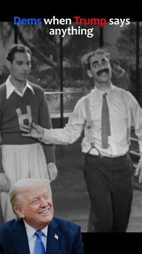 Dems when Trump says anything #funny #trump #likeandsubscribe #comedy