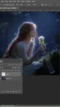 Dreamy Glow Bubble Effect in Photoshop - Magical Tutorial! #shortsvideo #shorts