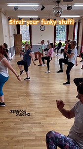 8.6K views · 145 reactions | Strut Your Funky Stuff! 睊 Music: #StrutYourFunkyStuff #Frantique #dance #danceschool #ballroomdance #latinamericandance #ballroomburn #instadancer #danceteacherlife #dancereels #dancefitness #kerryondancing #southeastlondon #adultdanceclasses | Kerry On Dancing | Facebook