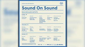 Sound On Sound artists get rescheduled dates after festival cancellation