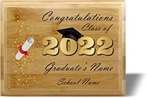 Graduation Plaque for Class of 2025 – Customized Award Gift for High School or College Graduate - Customize Now!