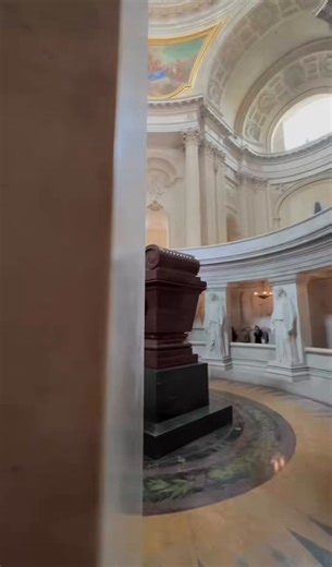 Napoleon Bonaparte died 205 years ago today. His tomb now rests in the magnificent Dôme des Invalides in Paris.