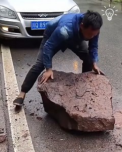 37K views · 520 reactions | Making the road safer to drive in by removing giant rocks | Things Easier | Facebook