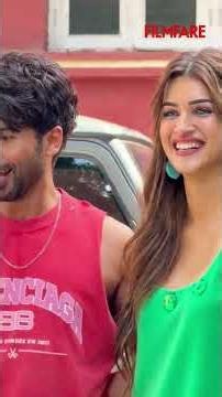 Shahid Kapoor, Kriti Sanon and Rashmika Mandanna clicked together