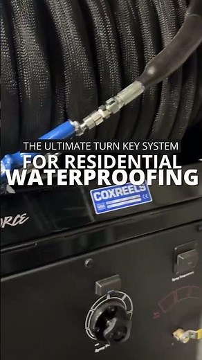 Residential Waterproofing Sprayer - MaxForce 4030 - Turnkey System