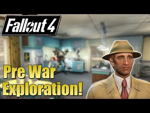 Fallout 4 - Exploring The Pre-War Sanctuary, Vault 111 And Much More!