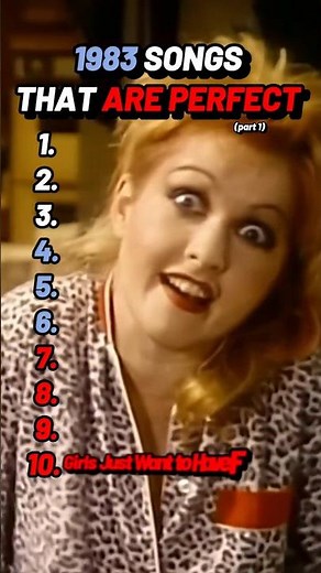 billboard 1983 top 100 songs #top10 #1983 #music