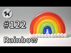 Rainbow - How to Make Balloon Animals #122 / バルーンアートの作り方 #122 (虹)