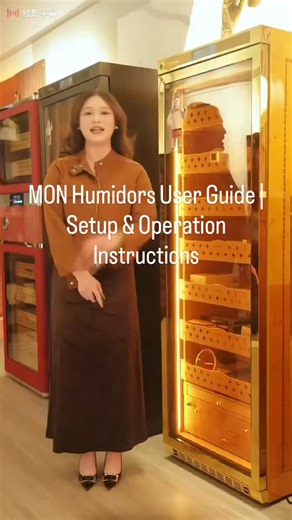Shenzhen Raching Tech Co., Ltd on Instagram: "MON Humidor User Guide | Setup & Operation Instructions"