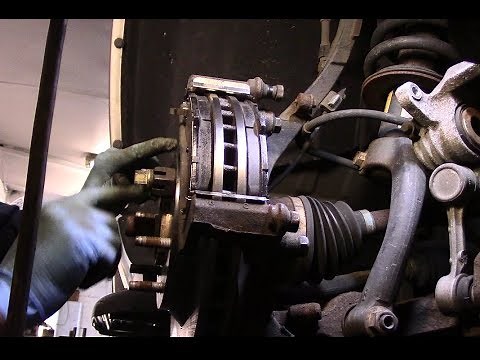 How to replace front and rear brakes 2005 Chevy Trailblazer