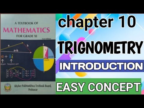 1st year Math chp 10 trignometry /introduction to trignometry