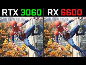 RTX 3060 vs RX 6600 in 6 Games