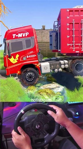 Is this the hardest trail in the game? #snowrunner #offroad #gaming