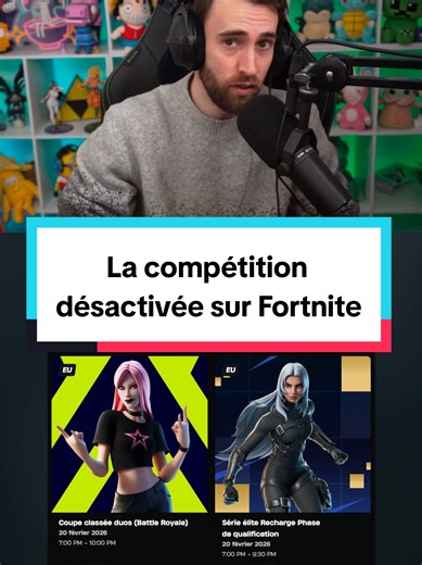 Compétition désactivée sur Fortnite : retour rapide prévu