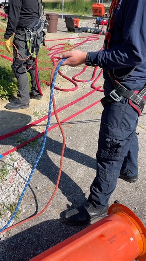 3K views · 241 reactions | Managing the ropes and air line during a horizontal confined space rescue entry @rock.n.rescue @omega.pacific | The Rescue Boss | Facebook