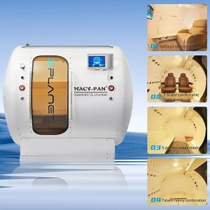 [Hot Item] Macy Pan He5000 Multiplace Hard Shell Hyperbaric Oxygen Treatment Hbot Therapy Sitting Sleeping Diving Chamber for Home/SPA/Athletes/Salon/Beauty Use for Sale