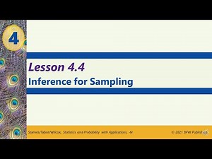 Honors Stats: 4.4 Inference for Sampling