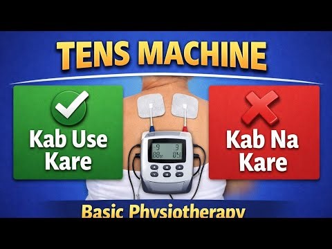 TENS Machine Explained | Basic | Indications | Contraindications”🤗❤️