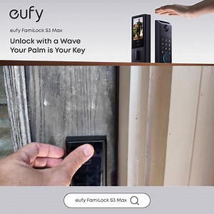 32K views | Palm vein unlock: faster, more accurate, and safer than fingerprint. A smarter way to secure your home. | eufy | Facebook