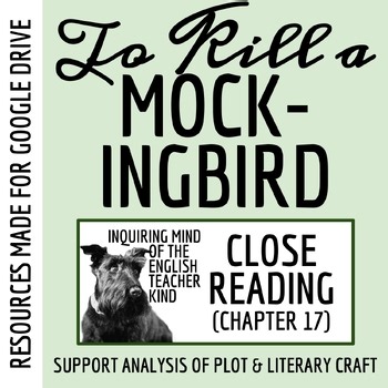 To Kill a Mockingbird Chapter 17 Literary Analysis Worksheet and Key | Google