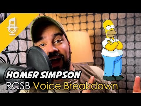 Homer Simpson Voice Breakdown - How To Do Homer Simpson's Voice (RCSB Breakdown)