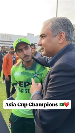 Murtaza Ali Shah on Instagram: "Pakistan were crowned the champions of the Men’s U19 Asia Cup after a dominant 191-run victory over arch-rivals India in the final at the ICC Academy, Dubai, on Sunday. Set to chase a daunting 348-run target, India’s batting unit could yield 156 runs before getting bowled out in 26.2 overs, courtesy of Pakistan’s stellar bowling attack."