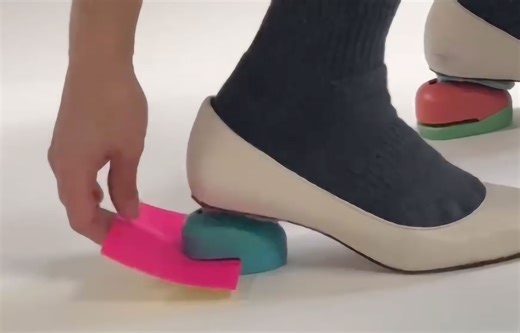 Nicole McLaughlin’s ‘Heel Punch’ shoes are crafty and chic