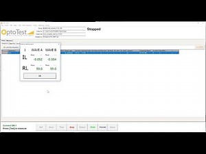 Testing Insertion Loss and Return Loss of a Simplex Cable in OPL-MAX