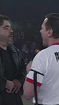 The moment Roddy Piper stood up to Vince Russo #wrestling #wcw #shorts
