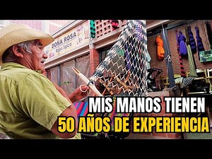 Tejiendo hamacas desde los 10 años