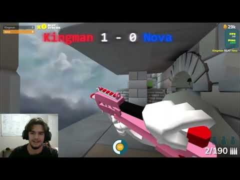 Kingman vs Nova | Shell Shockers 1v1