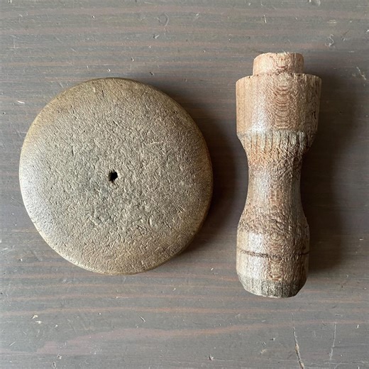 Vintage Wooden Darning Mushroom "detachable Head" Treen Sock Darner Darning Egg - Etsy