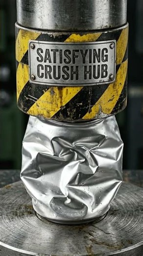 you Won’t Believe How This Soda Can Gets Flattened 😳