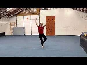 Excel Gold or Level 4 Gymnastics Floor Routine