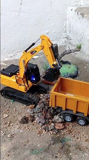 Rc Excavator Construction #rcjcb #jcbvideos #excavator #rcexcavator #shorts #rctoys #rctruck