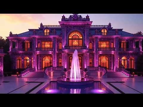 Golden Palace Living Room 4K | Rich Luxury Room Design