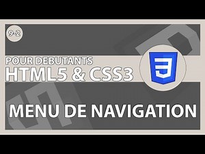 [#35] Création des fichiers et de la barre de navigation du projet | HTML5/CSS3 pour les débutants