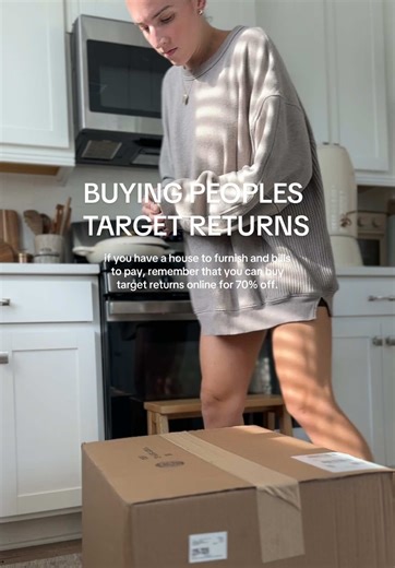 this mama is on a budget so no shame that 80% of our home is furnished with target returns, target clearance and fb marketplace haha. Did you know you can do this???? #target #bullseyedeals #realisticmomlife #momlife #homedecor