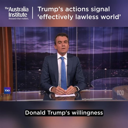 "Australia’s security and prosperity are best protected in a world that operates by rules and norms. "America’s raid puts that world further at risk." Read more from International & Security Affairs Advisor Allan Behm on The Point ⤵️ https://thepoint.com.au/opinions/260105-the-venezuela-crisis-australia-needs-to-do-much-more-than-issue-a-general-get-well-card | The Australia Institute