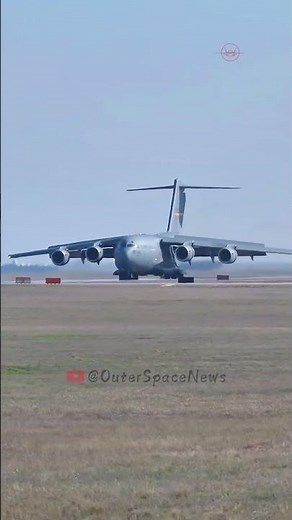 AMAZING C-17 GLOBEMASTER III STUNNING ENGINE SOUND #usairforce